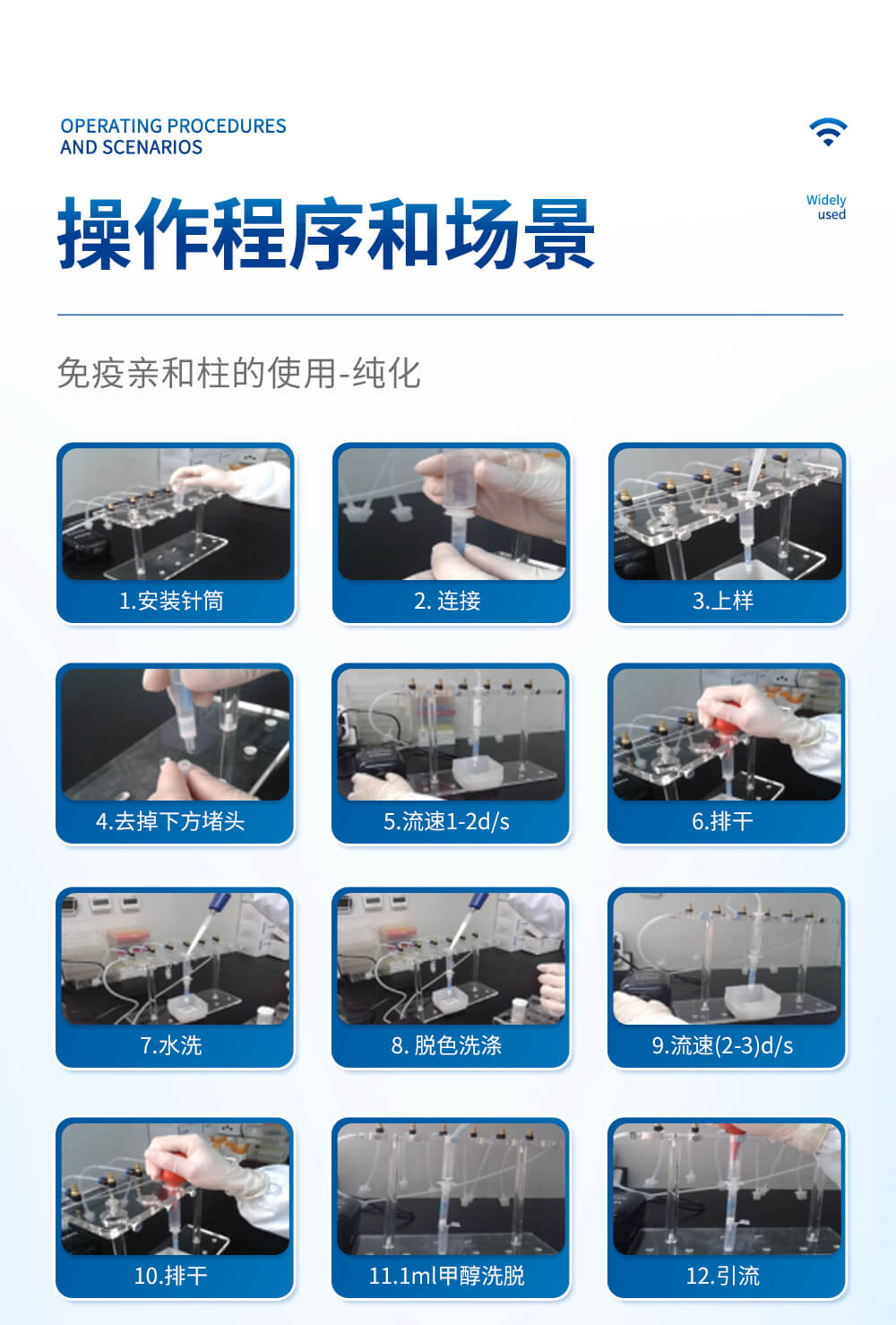 玉米赤霉烯酮免疫親和柱