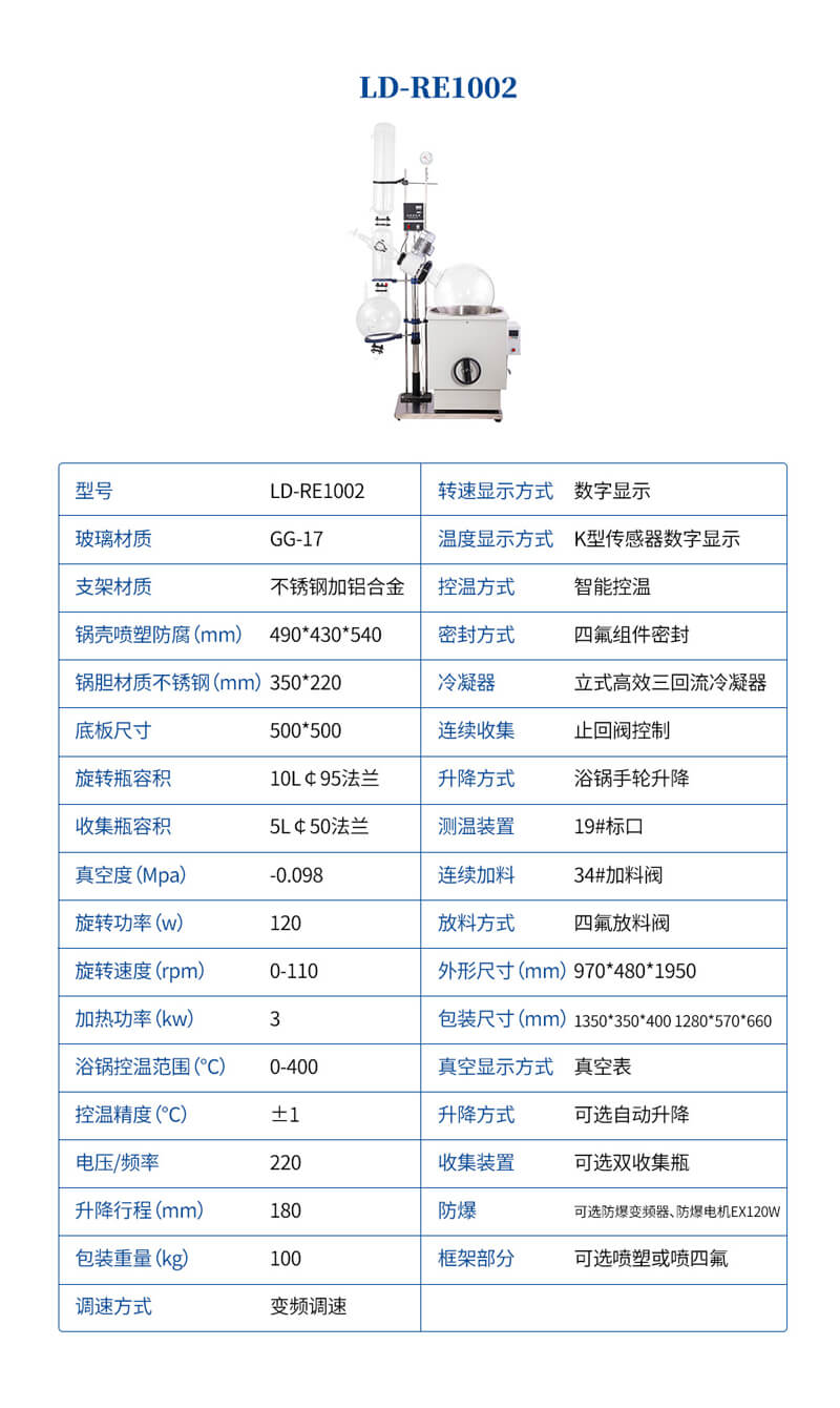溶劑回收旋轉(zhuǎn)蒸發(fā)儀
